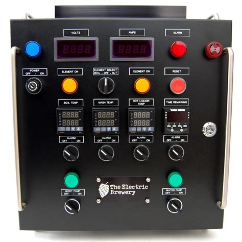 dyi 240 v brewing electric control box|electric brewery control panel.